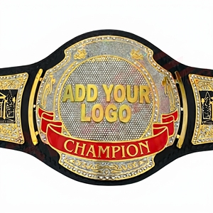 Cinturón de Campeonato Mundial de Peso Pesado Personalizado de AEW TNT, Cinturón de Boxeo de Lujo con Hebilla de Placa de Cuero Genuino y Latón de 51 Pulgadas - Product Image 6