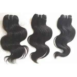 Indian Raw Unprocessed Mink Virgin Natural Wavy Straight Hair Weaving Bundle Wholesale Raw Bulk Indian Human Hair Suppliers IN