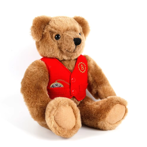 Orsacchiotto di Peluche Bianco con <span class=keywords><strong>Cuore</strong></span> Rosso per San Valentino, Giocattoli Anime Personalizzati di Alta Qualità, Certificati BSCI/ISO/ICTI/SEDEX - Product Image 4