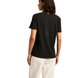 Camisetas de Moda para Mujer 2026, Casuales, Primavera-Verano, Manga Corta, Cuello en V, Camisetas Básicas con Estampado 3D en Relieve - Product Image 2