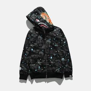 OEM 2026 Nueva Llegada, Sudadera con Capucha y Cremallera Completa Shark, Transpirable, de Poliéster/Algodón, para Hombre y Mujer, Unisex, Estilo Urbano - Product Image 5
