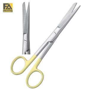Tijeras Quirúrgicas de Última Tendencia, Afiladas, Rectas, con Inserto T/C, Instrumento de Cirugía General, Certificación CE ISO13485 - Product Image 1