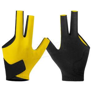 Guantes de Billar de Tres Dedos de Buena Calidad al por Mayor, Guantes Personalizados de Tres Dedos en Todos los Colores - Product Image 1