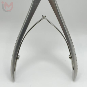 Pinza de Hueso Beyer de 7 Pulgadas con Mandíbulas Curvas de 3.5 mm, Instrumento Quirúrgico de Acero Inoxidable - Product Image 5