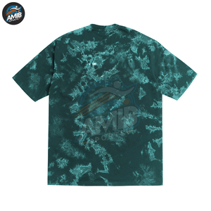 T-shirts pour hommes en polyester/coton, coupe classique, respirants, tie-dye, couleur unie, manches courtes, été, décontractés, vente en gros, haute qualité - Product Image 2