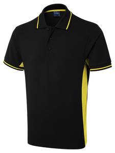 Polo de Hombre con Bloques de Color, Manga Corta, Tejido Transpirable, Estilo Casual - Product Image 6