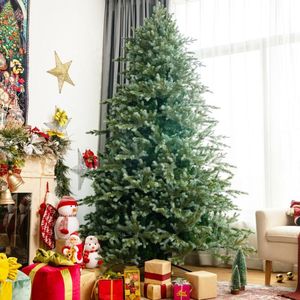Albero di Natale Artificiale in Abete con Cerniere, 2,4 Metri, Punte Miste in PE e PVC - Product Image 3