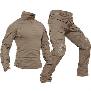 Uniformes de Camuflaje Profesionales Unisex, Duraderos, de Mezcla de Poliéster, Secado Rápido, Transpirables, Traje Táctico con Protección Contra Agujas - Product Image 2