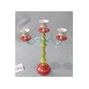 Candelabro decorativo de cinco brazos, elegante acabado en oro y negro, centro de mesa para decoración del hogar, portavelas de lujo para fiestas y sala de estar - Product Image 5
