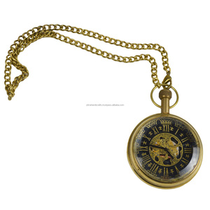 Wholesale Pocket <b>Watches</b> Vintage Decor With Colored Antique Gold Finishing Design Hot Sale European Metal <b>Watch</b> - Product Image 6
