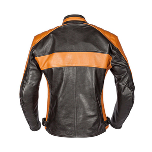 Men's <b>Burgundy</b> PU <b>Leather</b> Moto <b>Jacket</b> Stand Collar Zipper Closure Slim Fit Regular Length Solid Color Biker Style Autumn Wear - Product Image 6