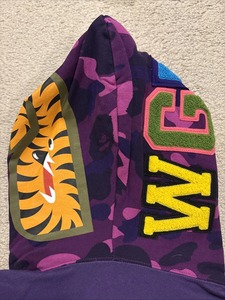 Sudadera con Capucha de Camuflaje Estilo Tiburón, con Cierre, Manga Larga, Corte Regular para Hombre, Estilo Urbano Otoñal, 100% Algodón Felpa, Alta Calidad - Product Image 3