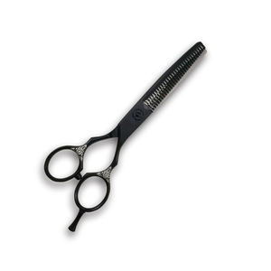 Tijeras de Peluquería Plegables Ligeras de Acero Inoxidable Japonés 4Cr13 de Alta Calidad con Mango Mediano para Adelgazar el Cabello - Product Image 2