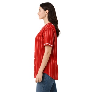 Custom Made Breathable Polyester Sublimation Printed Summer Short Sports Jerseys | OEM Wholesale Samavia <b>Baseball</b> Team Uniforms - Product Image 2