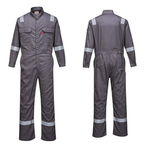 Overol de Trabajo de Alta Visibilidad Labor Works 2025, 65% Algodón, 35% Poliéster, Overoles Unisex para Construcción, Overoles Personalizados con su Logotipo - Product Image 4