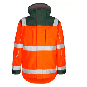 Custom Unisex Winter Outdoor <b>Waterproof</b> Soft-shell Breathable Jacket Reflective Safety <b>Work</b>-wear Hi Visibility Safety Jackets - Product Image 1
