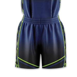Ensemble d'uniformes de basketball personnalisés pas chers, sans manches, respirants, grandes tailles, avec logo frontal imprimé par sublimation, livraison rapide - Product Image 5