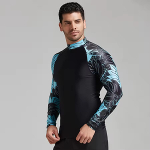 Men's Fight <b>Compression</b> <b>Shirt</b> by Factory Sublimation Printing Rash Guard <b>Compression</b> <b>shirt</b> Half Sleeves - Product Image 4