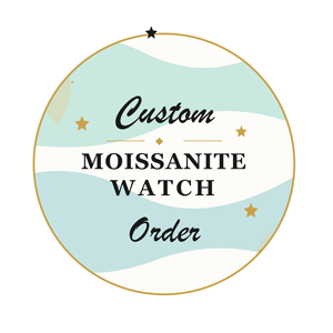 Montre classique blanche unisexe avec bracelet en cuir, boîtier en acier inoxydable, mouvement mécanique, ton moderne, entièrement sertie de moissanite, style hip-hop bling-bling - Product Image 1