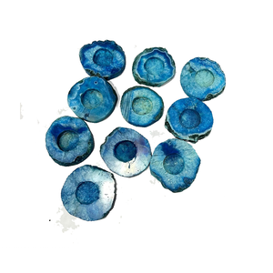 Portavelas de Piedra Natural Tallado a Mano de Ónix Azul y Ágata, Gema de Ágata para Sanación, Venta al por Mayor - Product Image 2