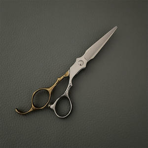 ANAAIF ENTERPRISES – Kit de ciseaux professionnels pour salon de coiffure, en acier inoxydable avec manche en céramique, à pointe arrondie et tranchante, pour droitiers - Product Image 5