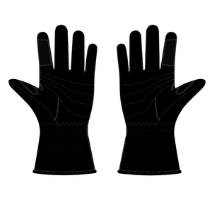 Gants de karting d'hiver respirants, antidérapants, légers, en cuir, à doigts complets pour la conduite de karting et de sports motorisés, fourniture OEM - Product Image 3