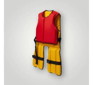 Gilet de sécurité réfléchissant le plus vendu avec protection des jambes pour travaux routiers, en PVC imperméable et haute visibilité - Product Image 4