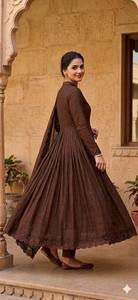Beautiful Evening Dresses for Parties Elegant Gown with Fancy Dupatta - Product Image 3