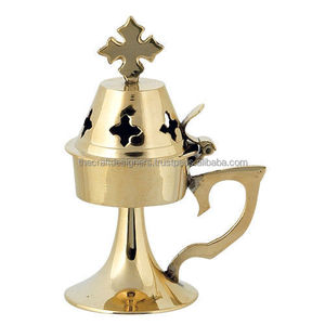 Vente chaude Encens Brûleur Et Encensoir Meilleure Qualité Conception Personnalisée Encensoir Brûleur D'encens Décoratif et Portable En Gros - Product Image 2