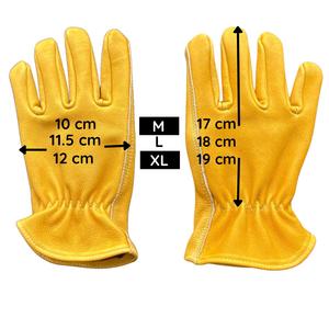 Guantes de Soldadura de Cuero Personalizados a Precio de Fábrica, Piel de Vacuno Dividida, Resistentes al Calor, Largos, de Seguridad, para Trabajo, Bolsas y Estuches LWG-0006 - Product Image 6