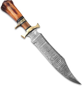 Cuchillos Bowie de Supervivencia para Exteriores, Cuchillo de Hoja Fija para Caza, Cuchillos Bowie Personalizados de Acero Inoxidable, Cuchillo para Camping y Actividades al Aire Libre - Product Image 4