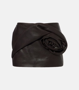 Women's Hot Leather Material Skirts With Leather Skinny Best Design Plus Size Skirts Wholesale Customized Leather Skirt - Product Image 4