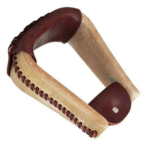 Estribos de Silla de Montar Occidental Personalizados, Estribos Clásicos de Madera con Herrajes de Latón, Tamaño Estándar, Duraderos - Product Image 3