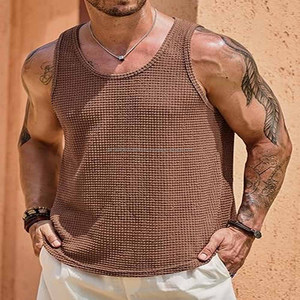 Latest Hot Selling Men tank Top High Quality Sustainable Quick Dry <b>Machine</b> Wash Summer Collection - Product Image 3