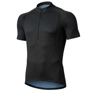 Camiseta de Ciclismo de Poliéster y Elastano Transpirable de Secado Rápido Personalizada al por Mayor, Camiseta Deportiva de Manga Corta para Sublimación - Product Image 2