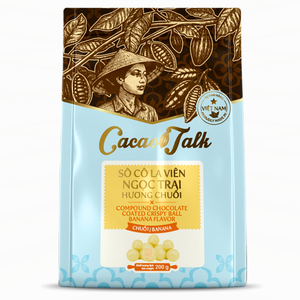 Essentiels pour la pâtisserie et la décoration de gâteaux, boules croustillantes au chocolat et à la banane HALAL, cacao, fournisseur mondial OEM/ODM - Product Image 1