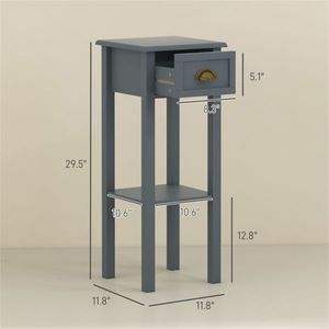 2 tavolini da caffè/tavolini laterali, pratici organizer da scrivania e per cassetti - Product Image 2