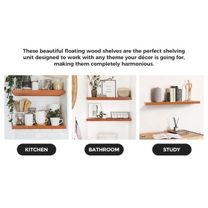 Sheesham Wood Floating Shelves Wholesale | Handcrafted Acacia Storage | Moradabad - Product Image 4