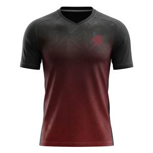 Camisetas de Fútbol de Alta Calidad, 100% Poliéster, Ropa Deportiva, Nombre del Equipo Personalizado, MOQ Bajo - Product Image 1
