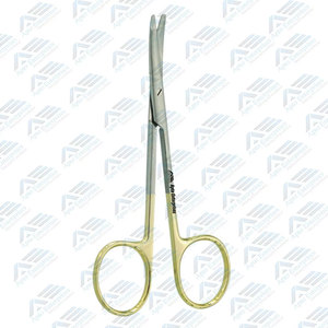 Ciseaux chirurgicaux en acier inoxydable à usage unique pour la rhinoplastie et les procédures manuelles de précision, type Ragnell Kilner droit - Product Image 2