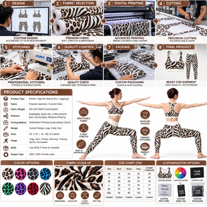 Ensembles de yoga personnalisés pour femmes : Leggings push-up, tenues de sport, de course et de gym, ensemble veste de yoga, ensemble de yoga court - Product Image 4