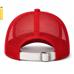 Casquette de baseball délavée RTS en tissu de coton respirant |   Broderie 3D en relief haute densité rouge |   Fabricant direct d'usine - Product Image 2