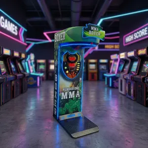 Máquina de Juego Arcade de Boxeo MMA de Alta Demanda, Metálica y de Plástico, 150W 110V/220V, Comercial para Parques de Diversiones - Product Image 3