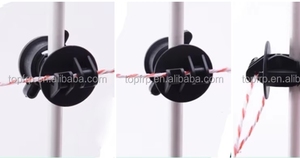 Isolateur de clôture électrique général 9-13 mm, isolateur de clôture électrique pour clôtures rondes ou carrées - Product Image 4