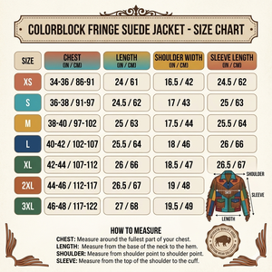 Premium Colorful Panel Work Western Fringe <b>Suede</b> Leather <b>Jacket</b> boho style - Product Image 6