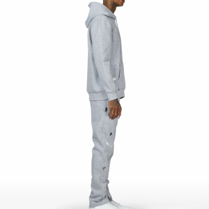 Survêtement de sport confortable personnalisé 2025, style tendance, 100% coton respirant, imprimé, pour hommes, jogging et entraînement - Product Image 4