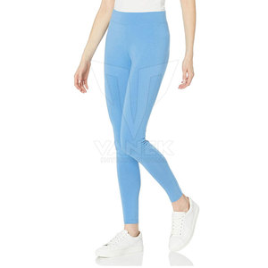 Leggings slim pour femmes, unis, extensibles, taille haute, pantalons de yoga respirants, écologiques, légers, vêtements décontractés, vêtements de sport - Product Image 2