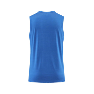 ARTIZ INTERNATIONAL Débardeur côtelé homme en polyester/coton, imprimé personnalisé, anti-boulochage, respirant, séchage rapide, col en U, sans manches - Product Image 5
