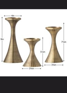 เชิงเทียนสไตล์โมเดิร์นสำหรับตกแต่งบ้าน ดีไซน์โลหะทนทาน - Product Image 2