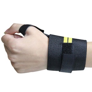 ผ้าพันข้อมือยกน้ำหนักคุณภาพสูงสำหรับออกกำลังกาย พาวเวอร์ลิฟติ้ง ยิม  รับทำโลโก้ตามสั่ง ผ้าพันข้อมือยืดหยุ่น - Product Image 6